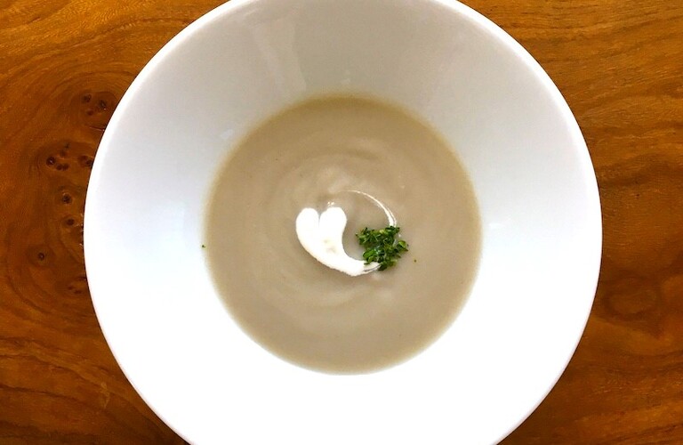 カラダにとっても良いらしい。スーパーフード「菊芋」のスープ/北海道無添加フレンチ エゾカゼ by キャトルヴァン